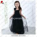 black couture ball gown flower girl dress